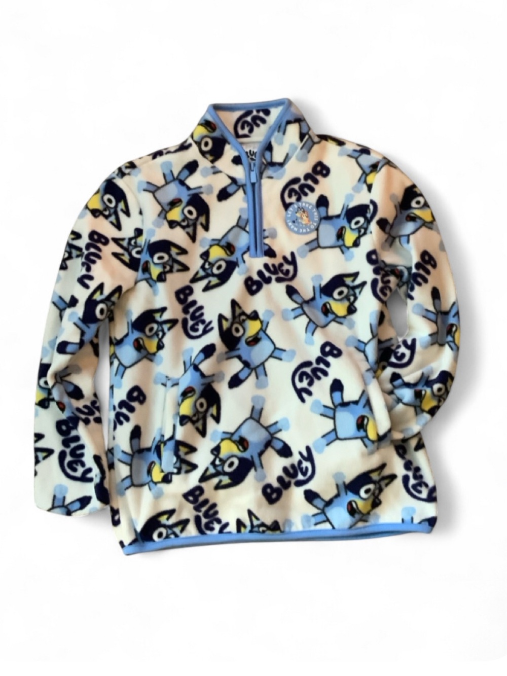 Bluey Fleece Pullover Girls Medium